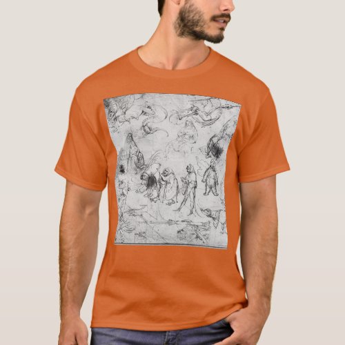 Sketches of Bosch after hieronymus bosch T_Shirt