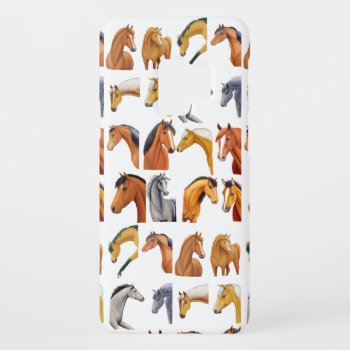 Sketches Of Horses Case-mate Samsung Galaxy S9 Case by TheCasePlace at Zazzle