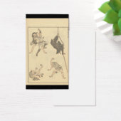 Sketches of Japanese Martial arts, Ninja c. 1800's (Desk)