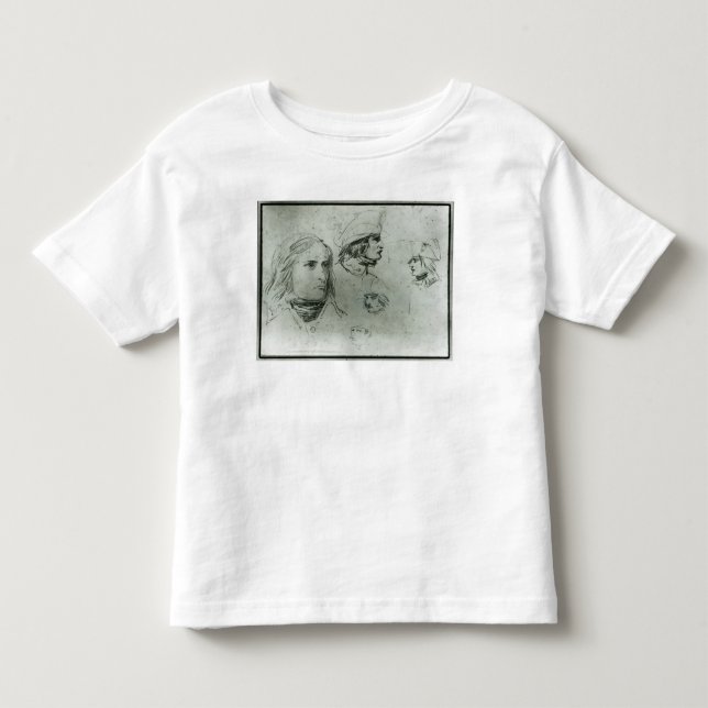 Sketches of Napoleon Bonaparte, 1797 Toddler T-shirt (Front)