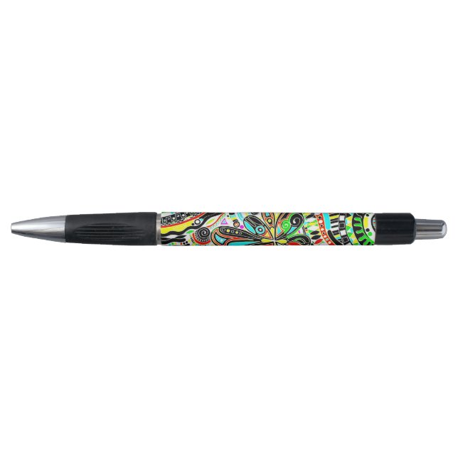 Sketching Fantasy Art - Abstract Flowers 3 Pen (Front)