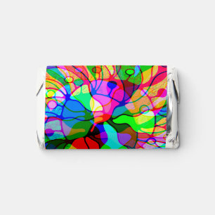 Sketching Fantasy Art - Abstract Neon Shift 1 Hershey's Miniatures