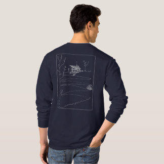Sketchy Arketekcher Long Sleeve T-Shirt - Dark