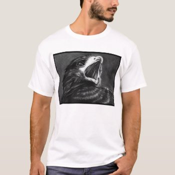 Sketchy Bird T-shirt by missperple at Zazzle
