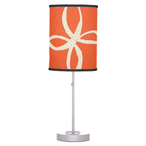 Sketchy Circles Trendy Seamless Design Table Lamp