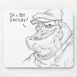Sketchy Mouse Pad