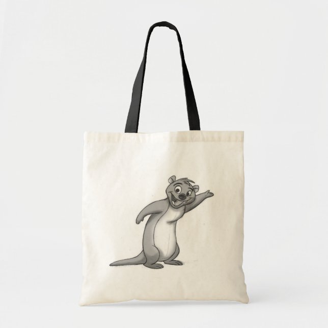 Sketchy Otter Tote Bag (Front)