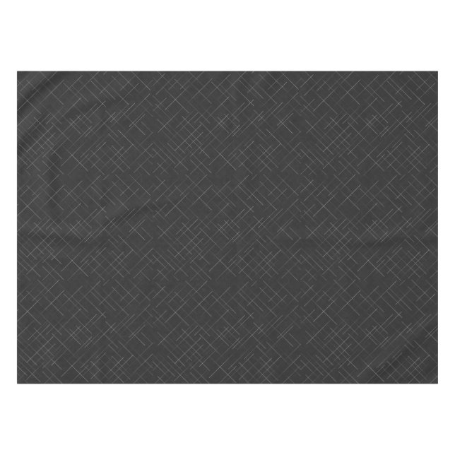 Sketchy Pinstripes Tablecloth (Front (Horizontal))