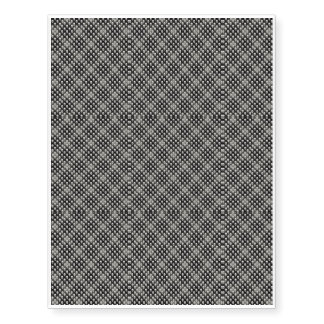 Sketchy Skulls Pattern Temporary Tattoos