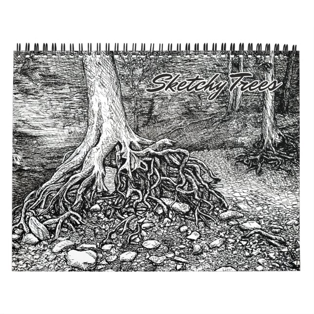 Sketchy Trees Calendar (Cover)