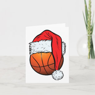 Sketll Christmas Ll Santa Hat Xmas Boys Men Sport Card