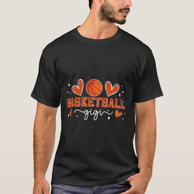 Sketll Gigi Grandma Heart Gigi Of A Sketll Player  T-Shirt (Front)