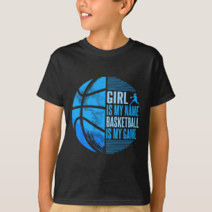Sketll Girl Sketll Player Girls T-Shirt
