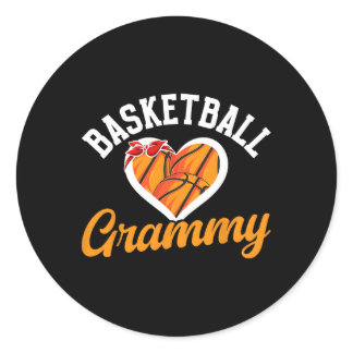 Sketll Grammy Heart Grammy Of A Sketll Player  Classic Round Sticker