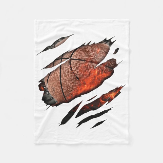 Sketll In Me Design  Fleece Blanket (Front)