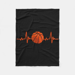 Sketll Lover Heartbeat Vintage Retro Sketll Player Fleece Blanket