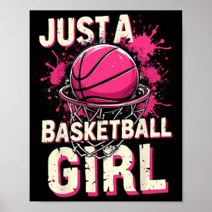 Sketll Lover Just A Sketll Girl  Poster