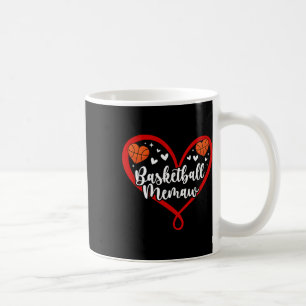 Sketll Memaw Heart Memaw Of A Sketll Player Memaw Coffee Mug