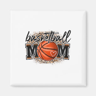 Sketll Mom Leopard Sketll Senior Mom Mother Day  Magnet