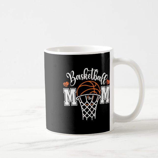Sketll Mom Shirt Mom Game Day Shirt Mothers Day  Coffee Mug (Right)