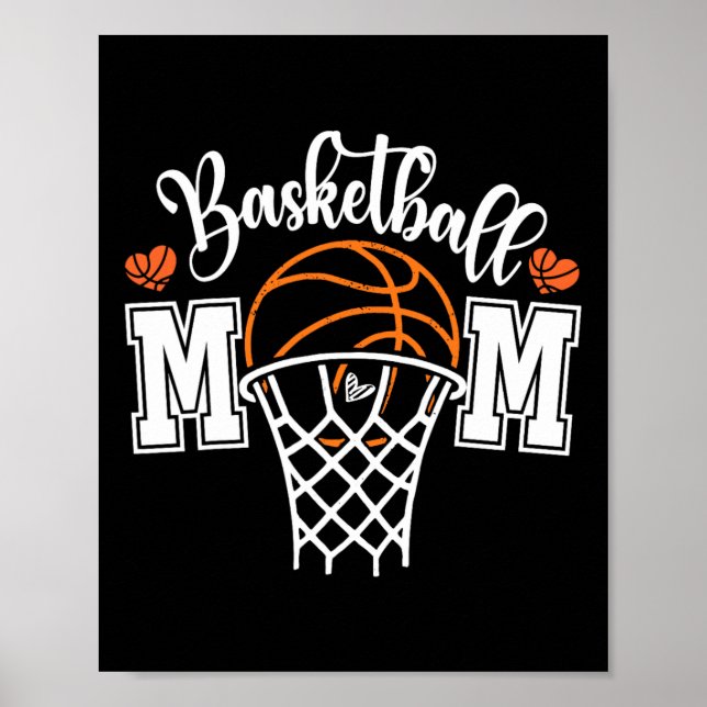 Sketll Mom Shirt Mom Game Day Shirt Mothers Day  Poster (Front)
