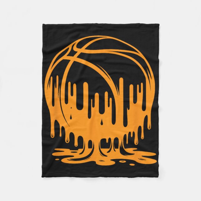 Sketll On Fire  Fleece Blanket (Front)
