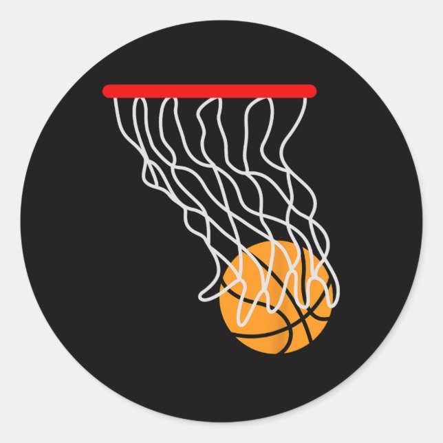 Sketll Players - Swish!  Classic Round Sticker (Front)