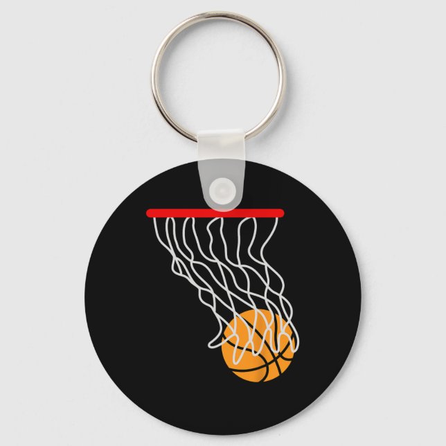 Sketll Players - Swish!  Keychain (Front)