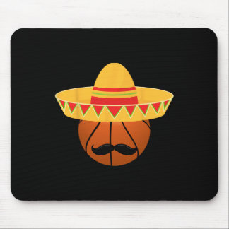 Sketll Sombrero For Cinco De Mayo Fiesta Celebrati Mouse Pad