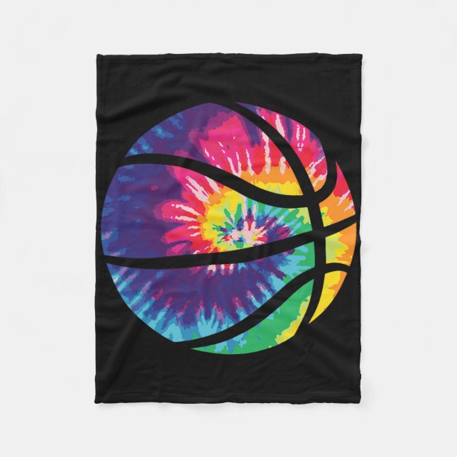 Sketll Tie Dye I Sketll Player I Sketll  Fleece Blanket (Front)