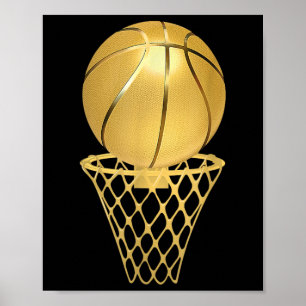 Sketll Trophy Game Coach Sports Lover Mvp Award Poster