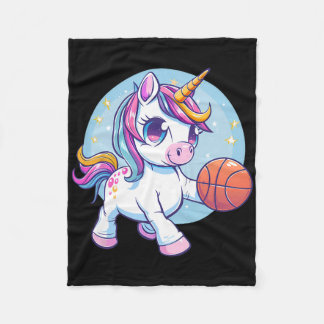 Sketll Unicorn Artwork Sketll Lover Bll Player  Fleece Blanket
