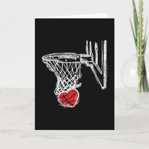 Sketll Valentines Day Love Heart Hoops Romance Col Card