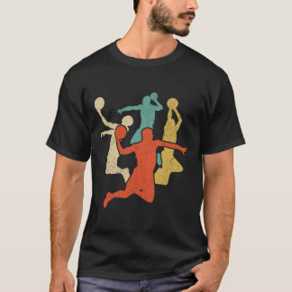Sketll Vintage Silhouette 60s 70s Retro Gift Team T-Shirt
