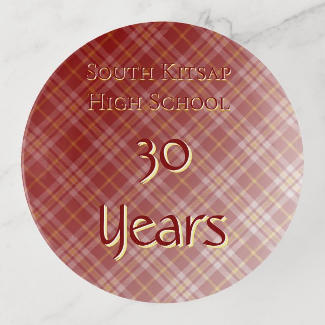 SKHS 30 Years Trinket Tray (Front)