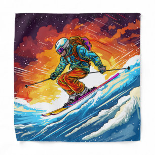 Ski Action Bandana