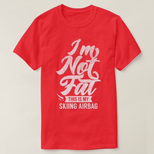 Ski Airbag 12 T-Shirt (Design Front)