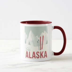 Ski Alaska Mug
