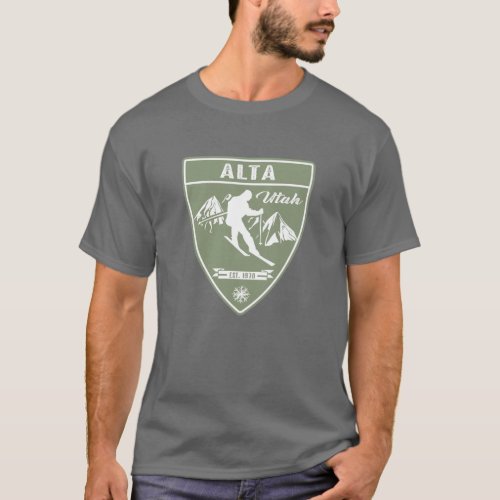 Ski Alta Utah T_Shirt