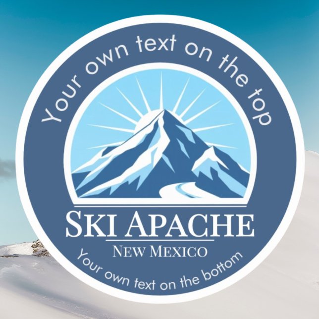 Ski Apache New Mexico ski resort Sticker (Creator Uploaded)