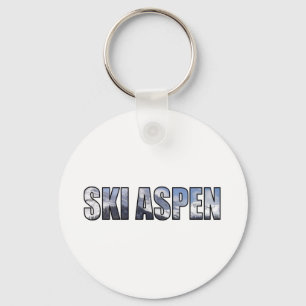 Ski Aspen Keychain