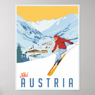 Ski Austria Poster