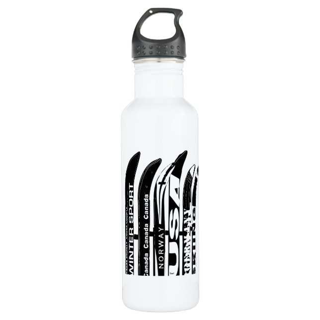 Ski Blade Winter Sport Bottle 1 (Front)