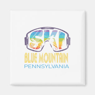 Ski Blue Mountain Pennsylvania Skiing Vacation  Magnet