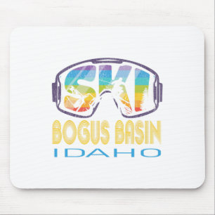 Ski Bogus Sin Idaho Skiing Vacation Mouse Pad
