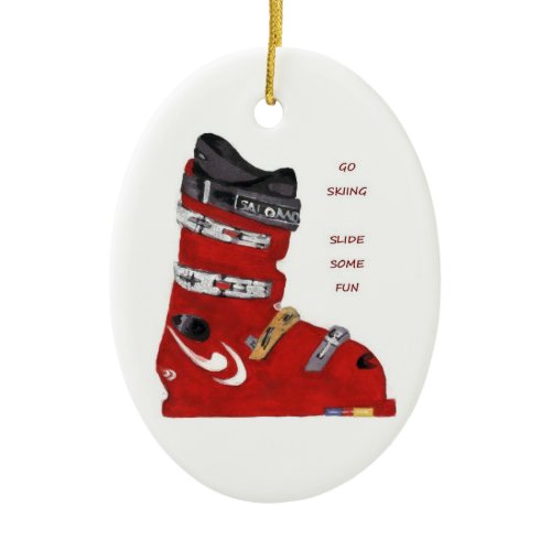 Ski Boot Ornament