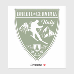 Ski Breuil-Cervinia Italy Sticker