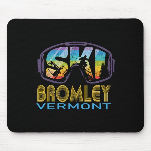 Ski Bromley Vermont Skiing Vacation  Mouse Pad (Front)