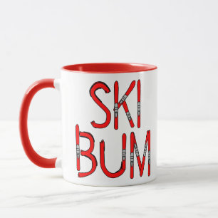 Ski Bum Skis Mug