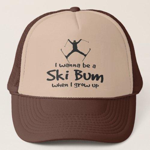 Ski Bum Trucker Hat